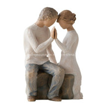 New Arrival Factory Wholesale Willow Tree Resin Cake Toppers Figurine